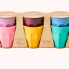 Melamine Cups 6pack Medium - Flerfarget
