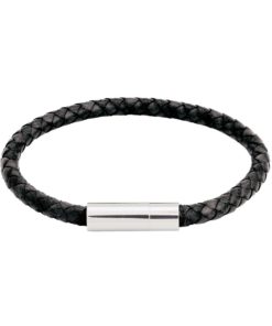 Franky Bracelet Leather Black