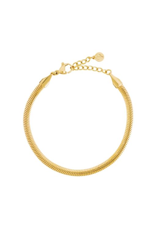 Herrigebone Bracelet - Gold