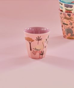 Melamine Barnekopp - Pink Jungle