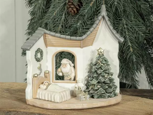 Vinter Soverom med Ledlys