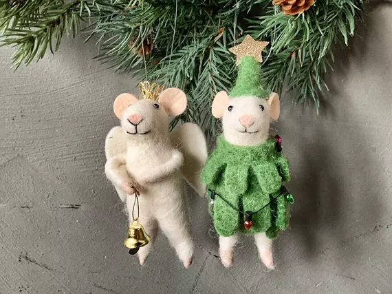 Ulldyr Juletremus/Engel Ass