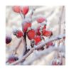 Lunsjserviett - Frozen Rosehips