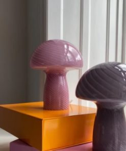 Mushroom Lamp - Grey(1)