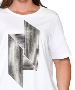 Graphic T-shirt - Hvit
