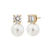 Luna Studs L - Gold