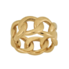 Curb Chain Ring - Gold