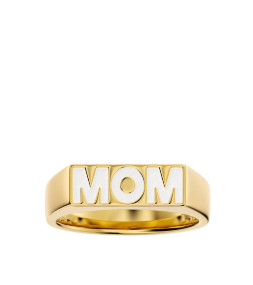 Mom Ring - Vanilla Gold