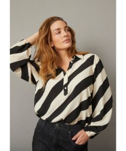 Asta Blouse - Luxury Stripe