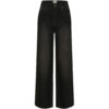 Como Wide Jeans - Washed Black