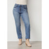 Torino Cropped Jeans - Marble Denim