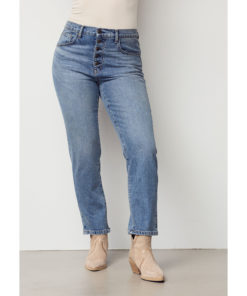 Torino Cropped Jeans - Marble Denim
