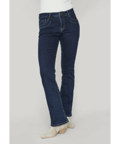 Parma Long Basic Jeans - Blue Denim