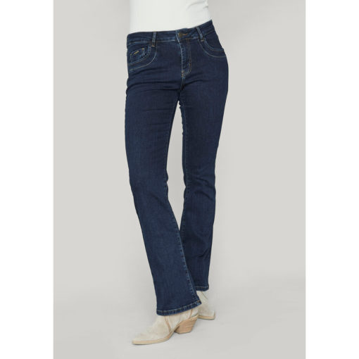 Parma Long Basic Jeans - Blue Denim