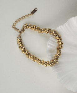 Messy Gold Bracelet