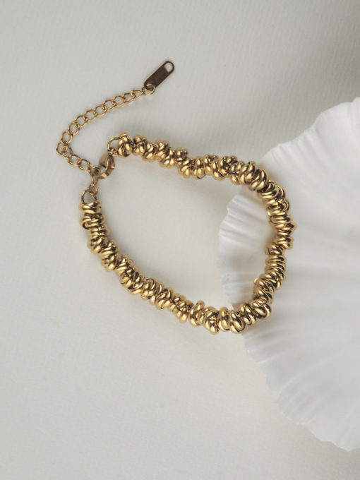 Messy Gold Bracelet