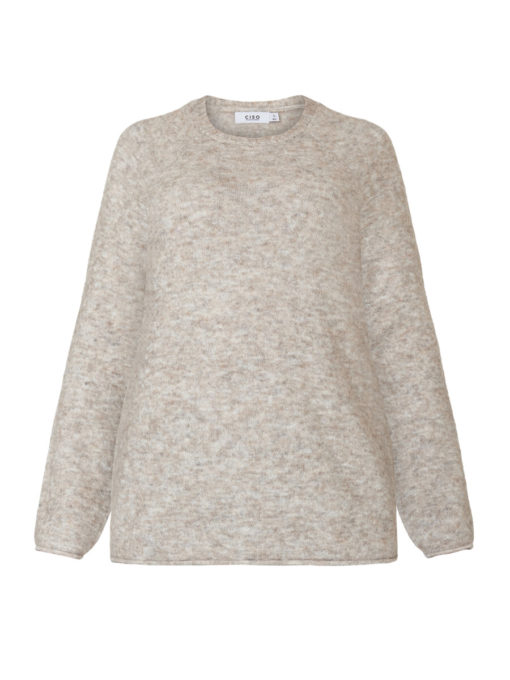 Barents Strikkagenser - Beige Melange