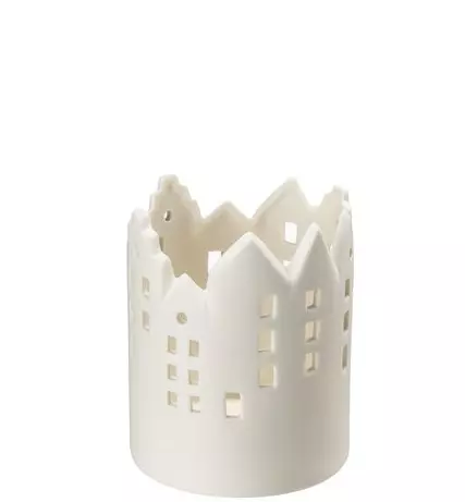 Hus Lyslykt Porselen