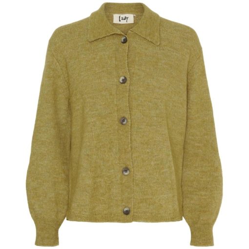 Anna Cardigan - Lime Melange