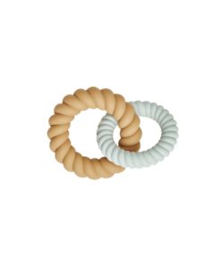 Mellow Teether - Pale Mint/Light Rubber