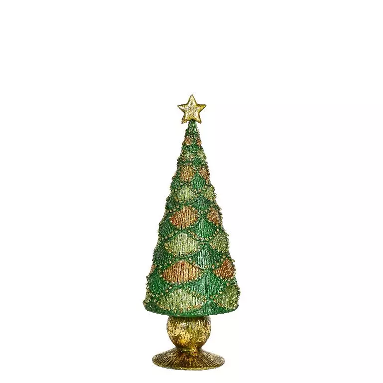 Wonderland Juletre 22cm - Grønn