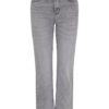 Monza Straight Pant - Light Grey Wash