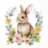 Lunsjservietter - Cute Easter Rabbit