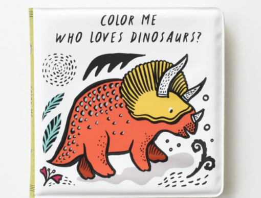 Bath Book - Who Loves Dinosaurs?