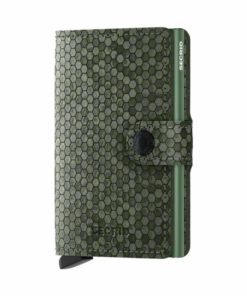 SECRID Miniwallet Hexagon Green