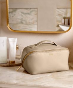 Large Make Up Bag - Lys Taupe