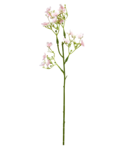 Brudeslør Stilk Rosa - 40cm