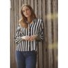 Melba Printed Blouse - Nautic Stripe