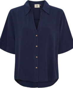 Pearl Shirt s/s - Navy