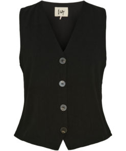 Pearl Vest - Black