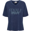 Haley T-Shirt - Washed Navy