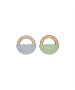 Rainbow Bitering - Dusty Blue/Green