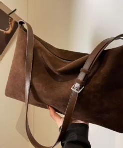 Retro Underarm Bag - Coffee