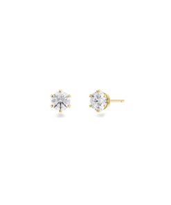 Crown Studs - Gold