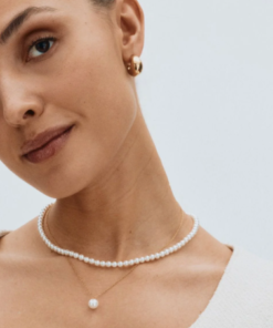 Lilian Necklace L - Gold