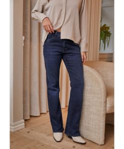 Verona Flare Jeans - Dark Basic Wash
