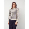 Frigga Stripe Pullover - Golden W/Black