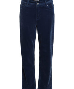 Jane Cordfløyel 7/8 - Høstblå