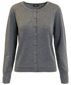 Jensen Cardigan - Gråmelert