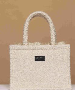 Teddy Beige - Medium Tote Bag