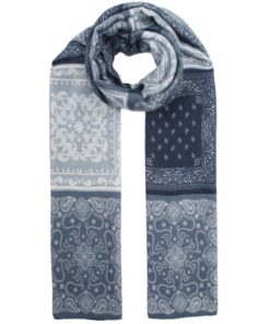 Skjerf - Navy Bandanaprint