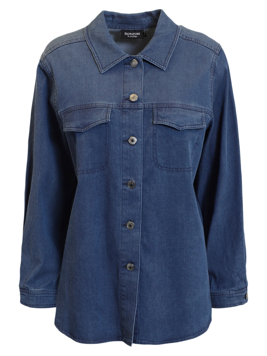 Denim Skjortejakke