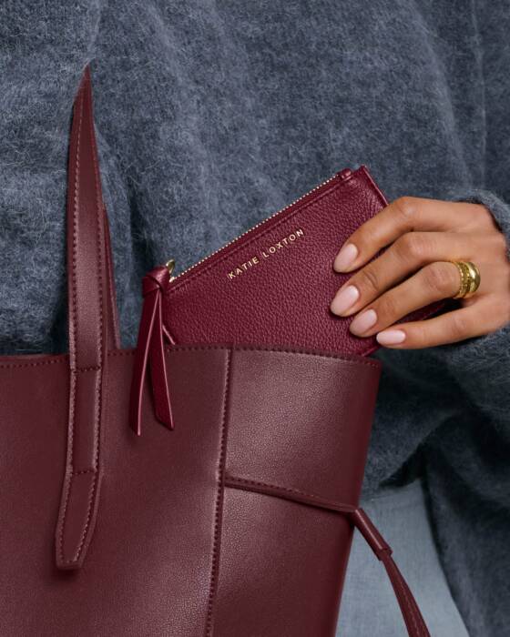 Hallie Lommebok - Cherry