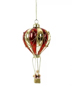 Julekule - Ballong med Nisse