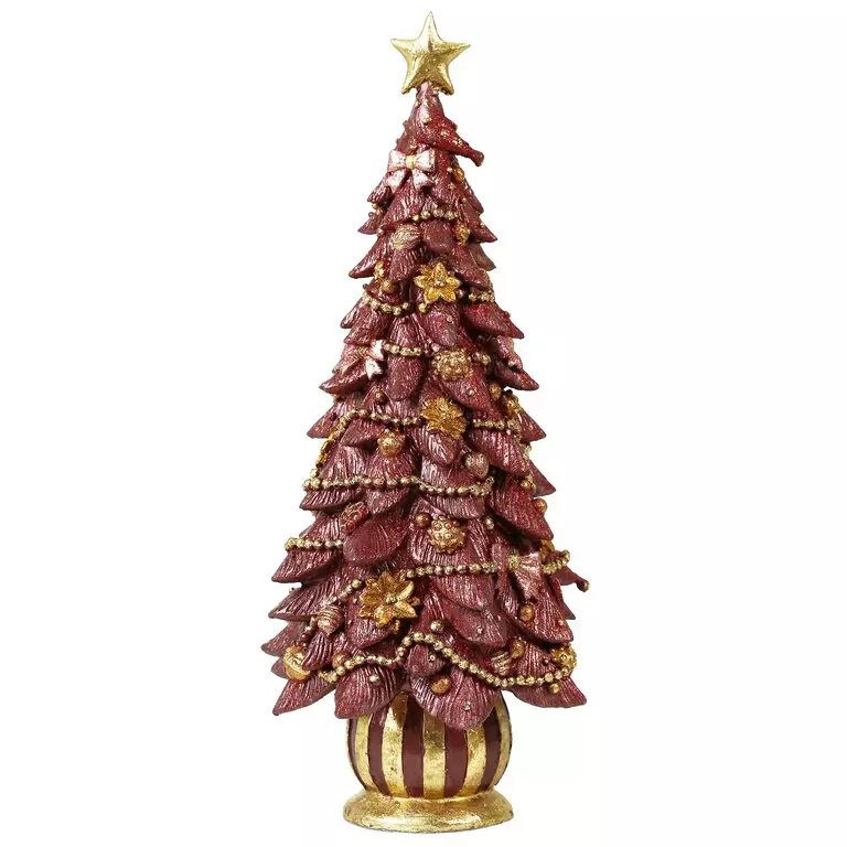 Wonderlang Juletre GIrlander - Burgunder