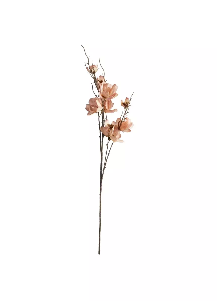 Gren med Blomster - Rosa